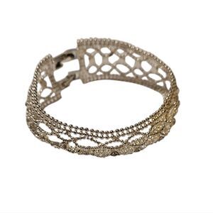 Costume Jewelry Bling Bracelet Double Clasp